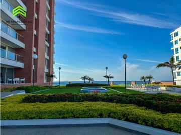 EN VENTA DEPARTAMENTO EN PRIMERA LNEA AL MAR - EDIFICIO IBIZA, MANTA