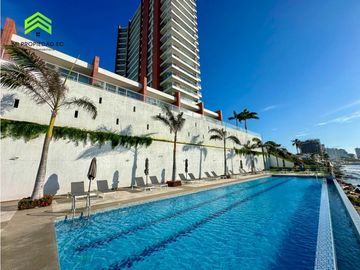 EN VENTA DEPARTAMENTO EN PRIMERA LNEA AL MAR - EDIFICIO IBIZA, MANTA