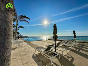 EN VENTA DEPARTAMENTO EN PRIMERA LNEA AL MAR - EDIFICIO IBIZA, MANTA