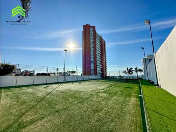 EN VENTA DEPARTAMENTO EN PRIMERA LNEA AL MAR - EDIFICIO IBIZA, MANTA