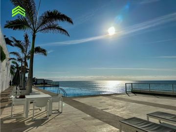 EN VENTA DEPARTAMENTO EN PRIMERA LNEA AL MAR - EDIFICIO IBIZA, MANTA