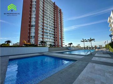 EN VENTA DEPARTAMENTO EN PRIMERA LNEA AL MAR - EDIFICIO IBIZA, MANTA