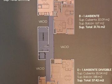 Monoambiente en venta en Wilde