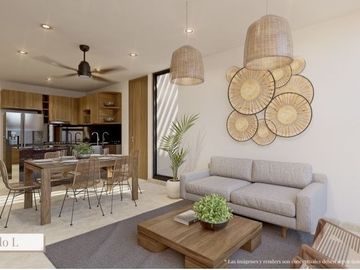 DEPARTAMENTO EN VENTA EN TEMOZÓN NORTE,  1 RECÁMARA CON TERRAZA PERGOLADA