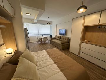 ALQUILER TEMPORARIO 2025 - Departamento Plaza Colon Mar del Plata 1 ambiente