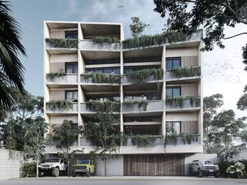Departamentos Venta 2 habitaciones, 2 baños, vista panoramica Av. Colegios Cancun