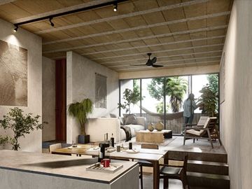Departamentos Venta 2 habitaciones, 2 baños, vista panoramica Av. Colegios Cancun