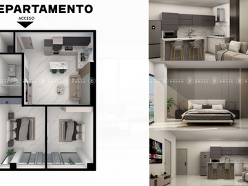 DEPARTAMENTOS EN PREVENTA  UBICADO EN  FRACCIONAMIENTO CIMA