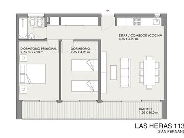 Departamento en venta en San Fernando Centro