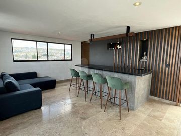 Bonito departamento Moderno con bar y terraza en Zona Universitaria