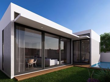 CASA de UNA PLANTA con 3 HABITACIONES en PREVENTA en LA RIVIERA VERACRUZANA