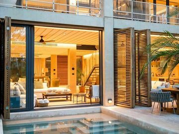 VENTA CORASOL PALM GOLF VILLAS ESTATE HOMES , PLAYA DEL CARMEN,RIVIERA MAYA