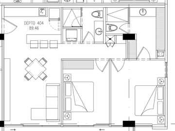 Departamento en venta en Colonia del Valle en San Pedro Garza García