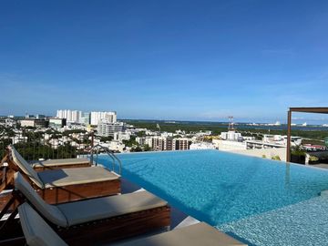 Departamento en  venta, en Cancun, zona centro, SM 13