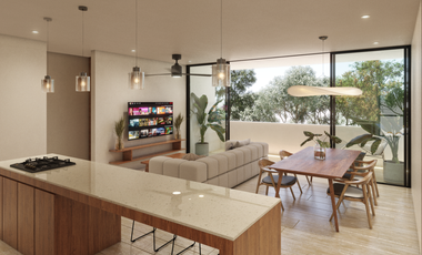 Departamento(View) en Venta en Canea Pure Living, Temozón Norte