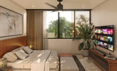 Departamento(View) en Venta en Canea Pure Living, Temozón Norte