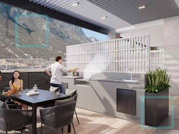 DEPARTAMENTO EN VENTA PEDREGAL DE LA HUASTECA ZONA SANTA CATARINA
