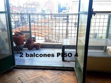 VENDO Piso frente MONSERRAT luminoso
