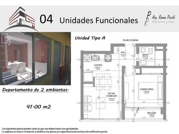 DEPTOS 2 AMB A ESTRENAR