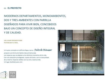VENTA DE DEPARTAMENTO EN POZO EN LANÚS