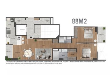 APARTAMENTO EN VENTA EN CONQUISTADORES MEDELLN