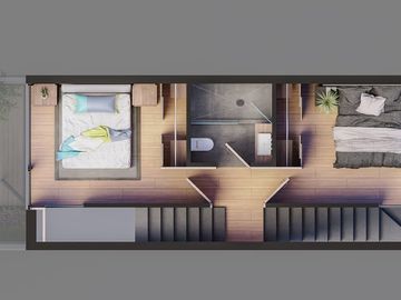 Preventa de Townhouse en Tlacotalpan, Roma Sur TH2
