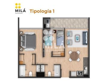 Departamento en Venta en Entre Gran Avenida y Av.Santa Rosa