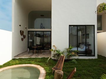 Casa en venta con doble altura  en Dzitya al norte de Mérida