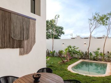 Casa en venta con doble altura  en Dzitya al norte de Mérida