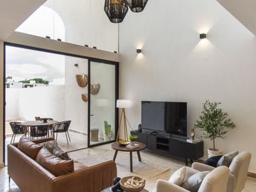 Casa en venta con doble altura  en Dzitya al norte de Mérida