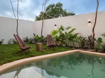 Casa en venta con doble altura  en Dzitya al norte de Mérida