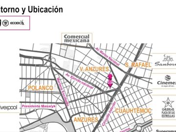 Departamento de Venta, Anzures, Miguel Hidalgo, Cdmx