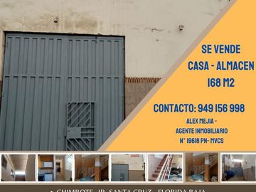 Vendo Casa en Chimbote en jr santa cruz - cuadra 2 -+FLORIDA BAJA