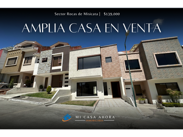 AMPLIA CASA POR ESTRENAR EN MISICATA