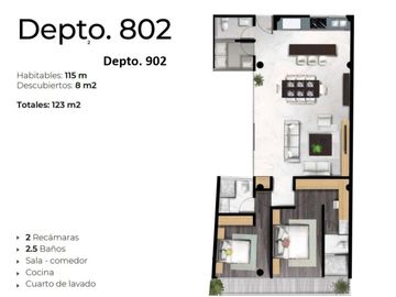 Departamento en Venta, Anzures, Miguel Hidalgo, Cdmx