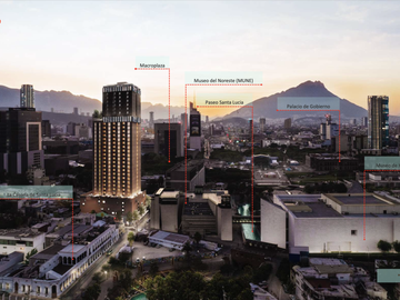 Departamento en venta en el Centro de Monterrey
