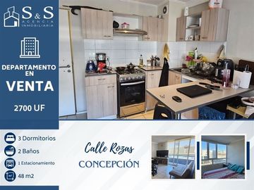 Departamento en Venta en Martines de Rozas 25 poniente