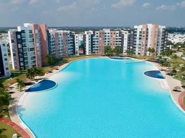 Estrena Departamento en  Dream Lagoons, Cancún.