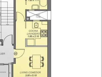 Venta Departamentos Categoria Un Dormitorio Cordoba Y Santiago. Lourdes