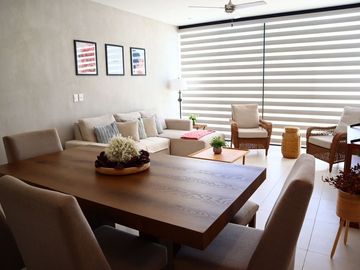 Departamento en venta en villas del sol de 2 habitaciones y Rooftop