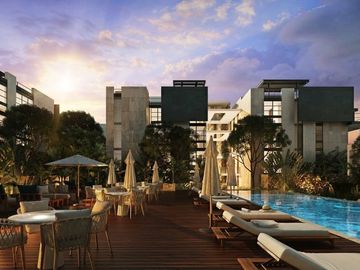 Departamento en venta en villas del sol de 2 habitaciones y Rooftop