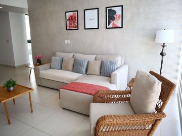 Departamento en venta en villas del sol de 2 habitaciones y Rooftop