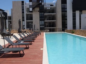 Departamento en venta en villas del sol de 2 habitaciones y Rooftop