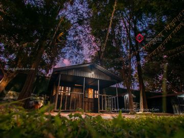 Villa de Descanso con Salón de Eventos Cerca Rancho 3 Potrillos