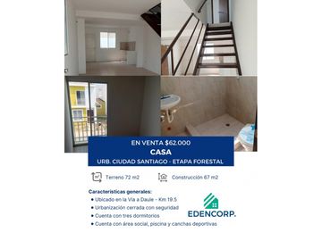 Casa en Urb. Ciudad Santiago - Etapa Forestal