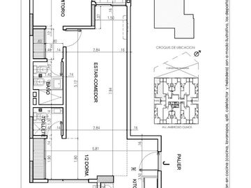 Ignea 15: Departamento en VENTA 1 dorm y 1/2 en Nueva Cordoba