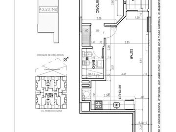 Ignea 15: Departamento en VENTA 1 dorm y 1/2 en Nueva Cordoba