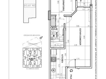 Ignea 15: Departamento en VENTA 1 dorm y 1/2 en Nueva Cordoba