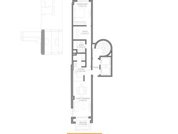 Venta Departamento dos dormitorios cochera y baulera Centro Rosario