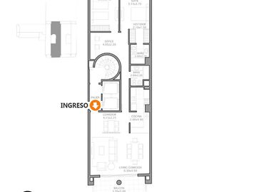 Venta Departamento dos dormitorios cochera y baulera Centro Rosario